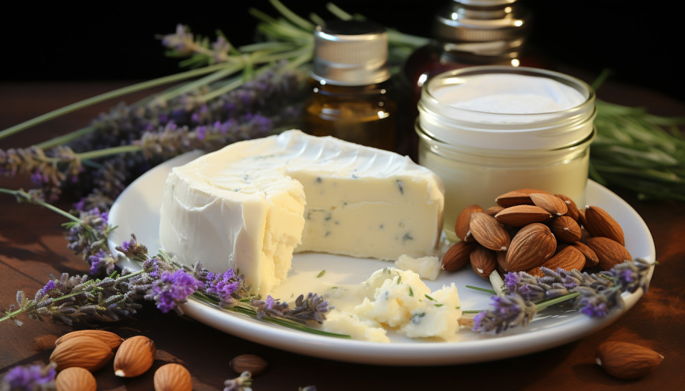 Shea butter with lavender oil